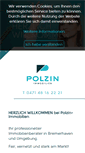 Mobile Screenshot of polzin-immobilien.de